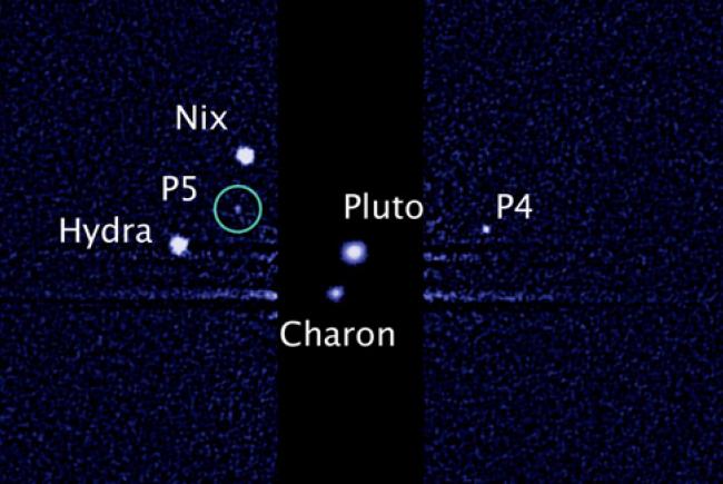 New moon for Pluto © Nasa (7 juillet 2012)