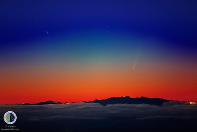 Comet ISON © J.C. Casado, tierrayestrellas.com, iac.es