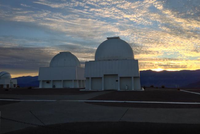 L’observatoire CTIO, situé sur le Cerro Tololo, près de la vallée de l'Elqui au Chili.