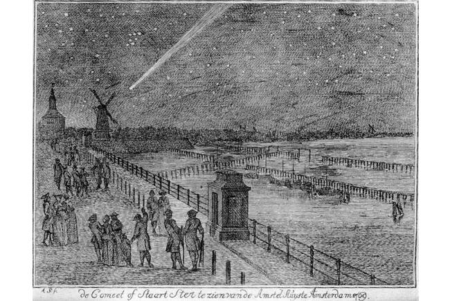 La grande comète de 1769 découverte par Messier