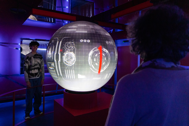 Exposition ROUGE 2100 - Une aventure martienne au Planétarium.