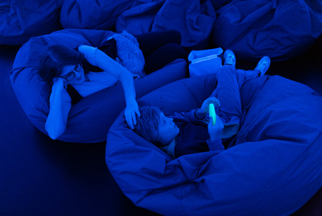 The Planétarium has introduced a number of adaptations to provide a more soothing environment for autistic people and their families.