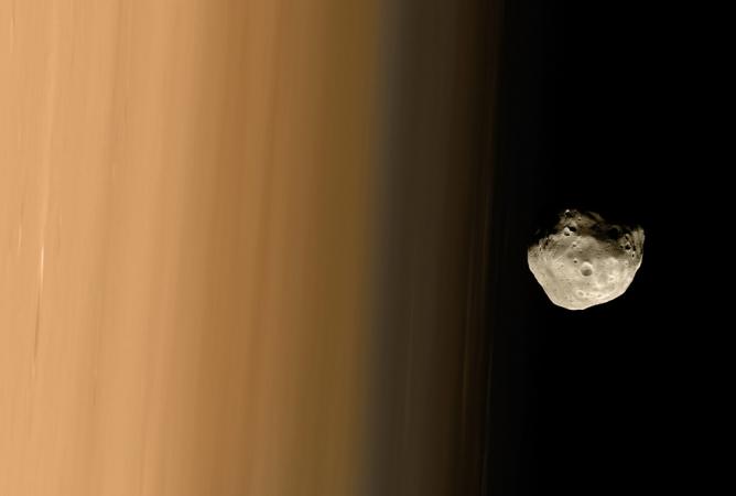 Mars and Phobos