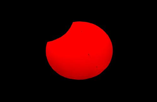 Annular eclipse on May 20, 2012 © Planétarium Rio Tinto Alcan (Sébastien Gauthier)