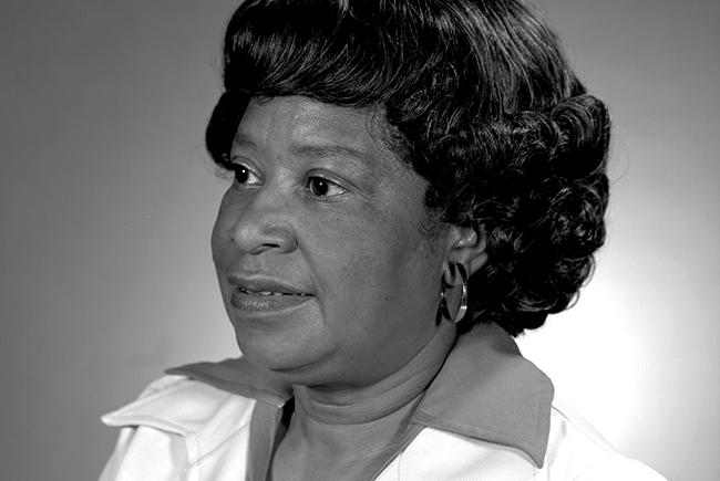 Portrait of Mary Jackson in 1979