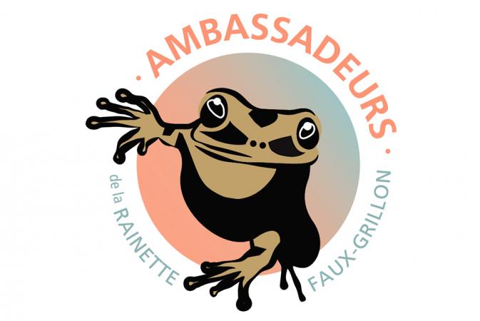 Logo for the Chorus Frog Ambassadors program.