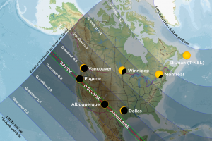 20231014 Éclipse annulaire - Carte Amérique du Nord FR