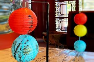 Chinese lantern workshop