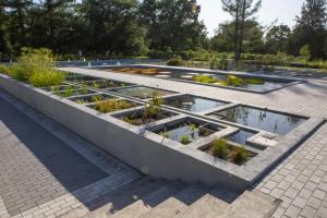 Le Parcours des phytotechnologies - Les marais filtrants et le toit végétal