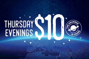 Thursday evenings at $10 - Ticketing