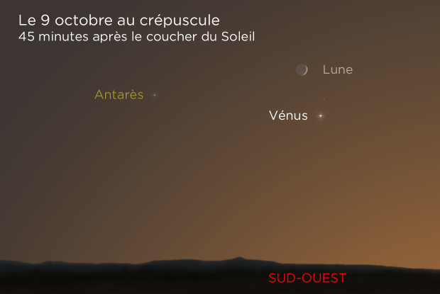 20211009 Croissant de Lune et Vénus