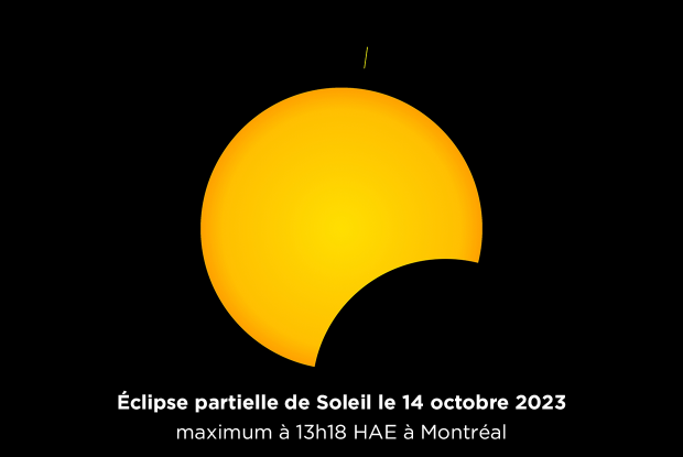 20231014 Éclipse partielle de Soleil à Montréal FR
