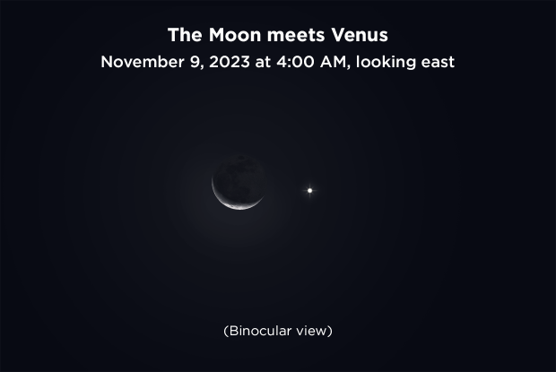 20231109 Moon-Venus conjunction EN
