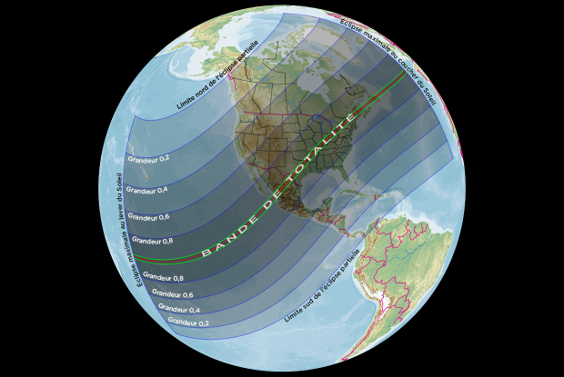 20240408 Éclipse totale - Carte globale FR