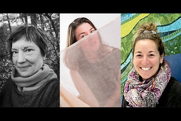 Caroline Hayeur, Léa Boudreau et Laurence Petite, des artistes invitées à l'Insectarium