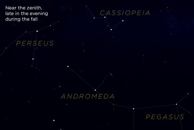M31 and Cassiopeia (finding chart)