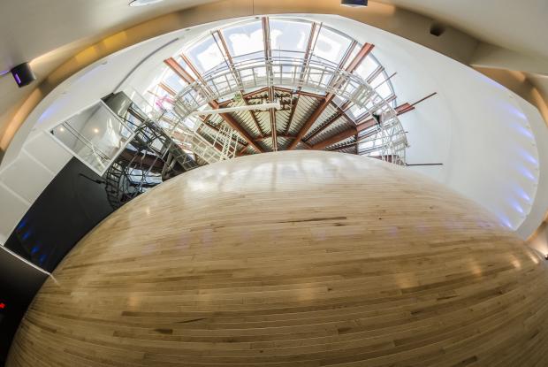  Interior of the Rio Tinto Alcan Planetarium