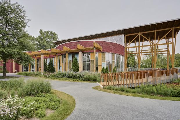  Frédéric Back Tree Pavilion - Exterior