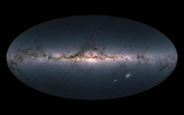 Voie lactée vue par Gaia