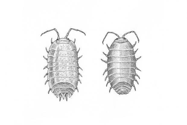 Woodlouse, Québec, Canada.