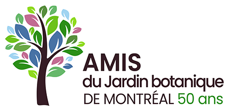 Logo - Amis du Jardin botanique de Montréal - 50 ans