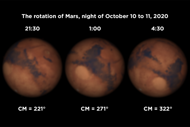 Mars rotation 20201010-11 AN
