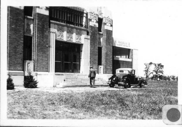 Administration pavilion, 1936