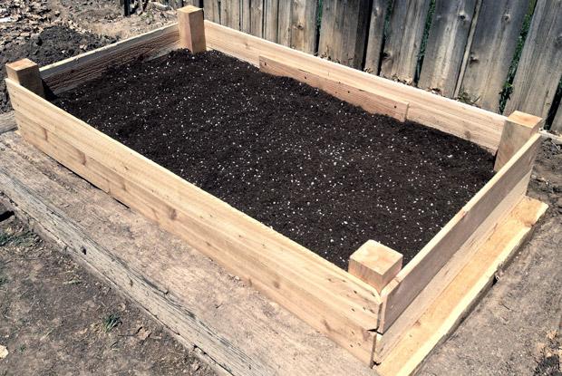 Potager surélevé