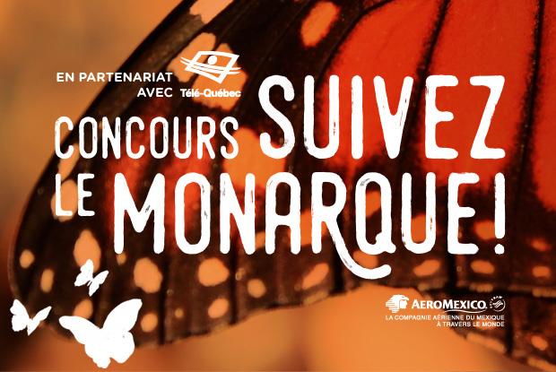 Concours Suivez le monarque!