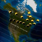 Carte éclipse 20170821 Amérique du Nord