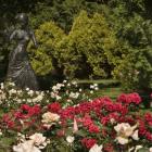 The First Jewels, a sculpture in the heart of the Rose Garden.